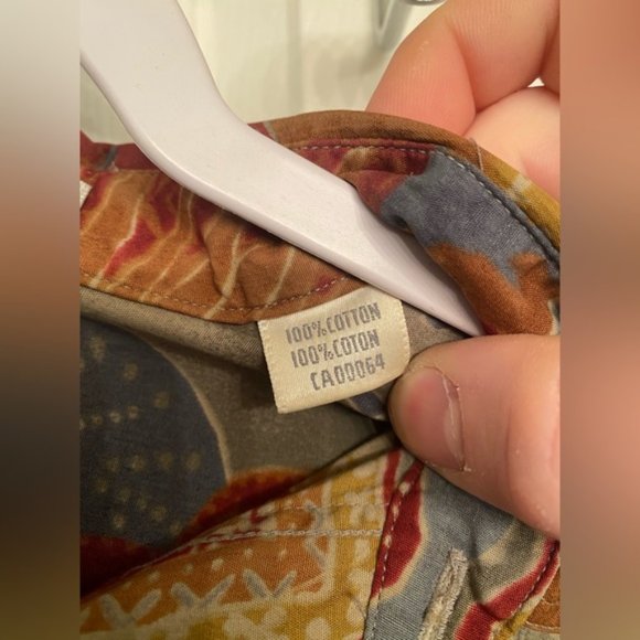 SOLD Vintage Christian Dior Monsieur Floral Print Button Up Shirt - Picture 4 of 5